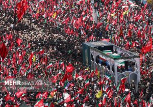 بدرود آقای شهید ایران؛ تهران برای همیشه با قائد امت خداحافظی کرد