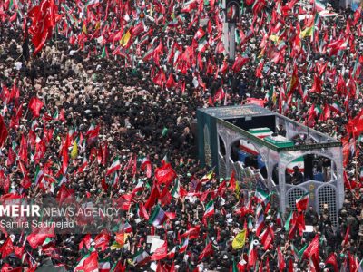 بدرود آقای شهید ایران؛ تهران برای همیشه با قائد امت خداحافظی کرد